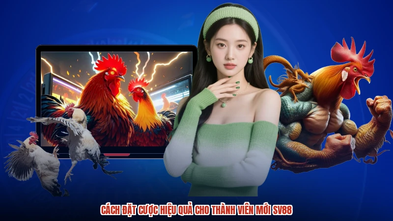 Cách đặt cược hiệu quả cho thành viên mới SV88
