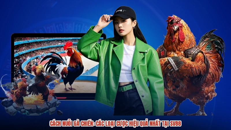 Cách Nuôi Gà Chiến: Các Loại Cược Hiệu Quả Nhất Tại SV88