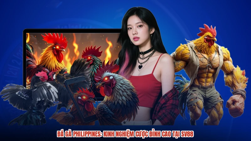 Đá Gà Philippines: Kinh Nghiệm Cược Đỉnh Cao Tại SV88