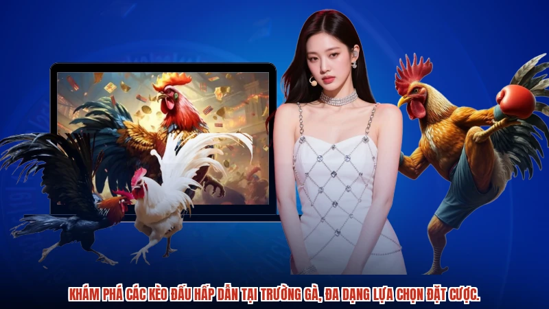Khám phá các kèo đấu hấp dẫn tại trường gà, đa dạng lựa chọn đặt cược.