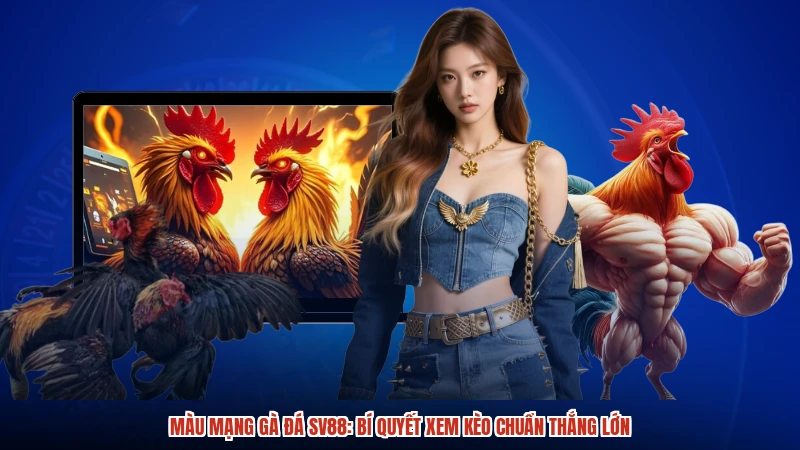 Màu Mạng Gà Đá SV88: Bí Quyết Xem Kèo Chuẩn Thắng Lớn